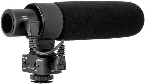 Advanced Super Cardioid Microphone for Sony HXR-NX100 (Stereo/Shotgun) with Dead Cat Wind Muff in Saudi Arabia