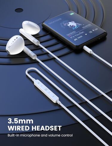 Fidioto 2Pack بطول 4.0 قدم 3.5 ملم موصل سلكي داخل الأذن، استمتع بصوت عالي الجودة، سماعات أذن سلكية مع ميكروفون متوافق مع الهواتف المحمولة / MP3 / أجهزة الكمبيوتر/الأجهزة اللوحية، إلخ in Kuwait