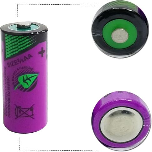 (10 التهم) TL-5955 2/3AA بطارية 3.6 فولت بطارية ليثيوم TL-5955 لاستبدال Tadiran TL-5155 TL-5955 TL-2155 TL-4955 SL-361 ER14335 1650mAh in Kuwait