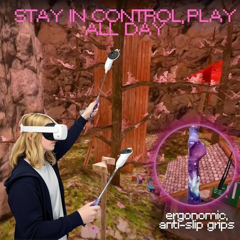 أذرع طويلة متداخلة لشركة Animal Company VR ملحقات لوحدات تحكم Meta Quest Gorilla Tag أذرع طويلة لـ Quest 3S (Quest 3/3S) in Kuwait