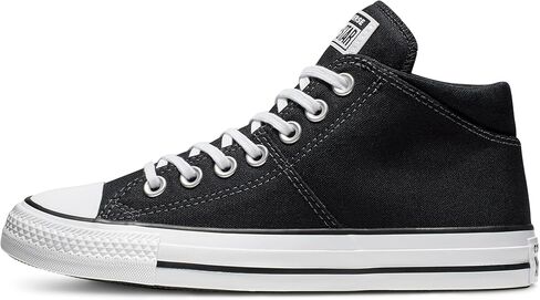 Converse Women's Chuck Taylor All Star Madison Mid Top Sneaker, Black/Black/White, 8.5 M US in Saudi Arabia