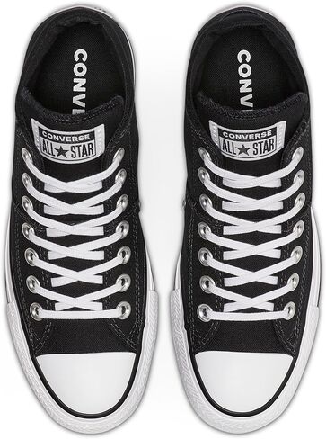 Converse Women's Chuck Taylor All Star Madison Mid Top Sneaker, Black/Black/White, 8.5 M US in Saudi Arabia