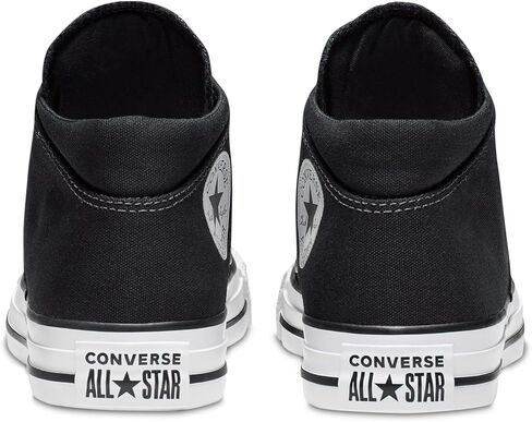 Converse Women's Chuck Taylor All Star Madison Mid Top Sneaker, Black/Black/White, 8.5 M US in Saudi Arabia