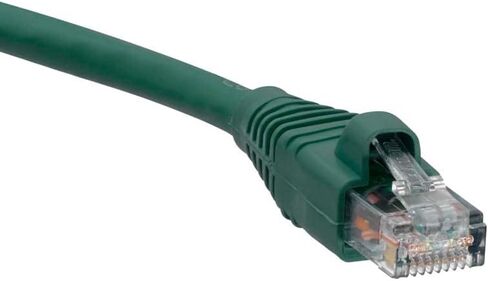 Leviton 62460-10E eXtreme 6+ Standard Patch Cord, CAT 6, 10-Foot Length, Black in Saudi Arabia