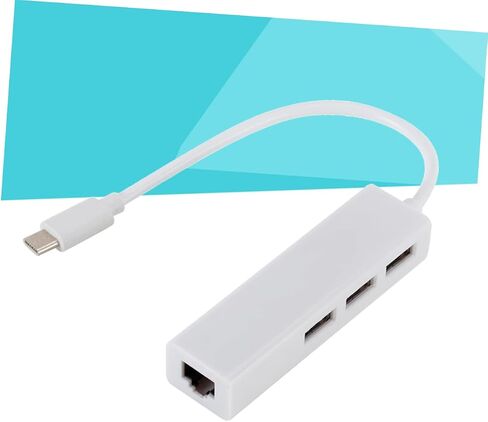 Generic -c إلى Ethernet Hub بطاقة الشبكة 3 منافذ c إلى 10/100 ميجابت في الثانية محول الشبكة الخارجية in Kuwait