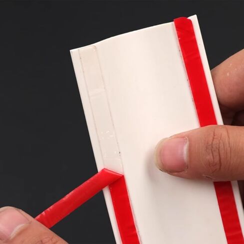 1 لفة من واقي سلك PVC ذاتي اللصق: غطاء كابل الأرضية والجدار النهائي للمنازل والمكاتب (أبيض) in Saudi Arabia
