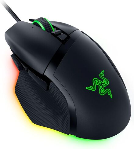 ماوس الألعاب السلكي المريح Razer Basilisk V3 35K: عجلة إمالة HyperScroll - مستشعر بصري 35K DPI Gen 2-13 عناصر تحكم قابلة للتخصيص - Chroma RGB - مفاتيح بصرية Gen 3 - كابل Speedflex (متجدد) in Saudi Arabia