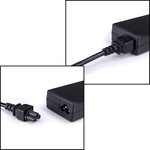 THE CIMPLE CO 6 FT, 3-Prong AC Power Cable for Laptops, Computers, & Power Supplies - C5 Mouse Power Supply Cord - NEMA 5-15P to C5 / IEC 320 - (1.8 Meter), White in Saudi Arabia