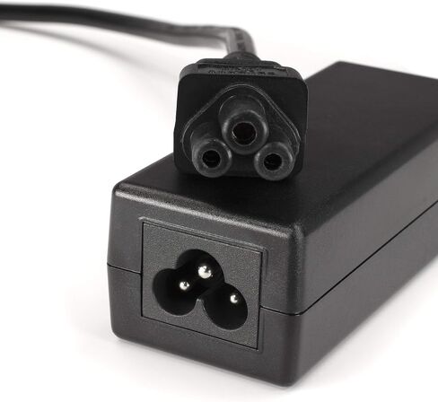 THE CIMPLE CO 6 FT, 3-Prong AC Power Cable for Laptops, Computers, & Power Supplies - C5 Mouse Power Supply Cord - NEMA 5-15P to C5 / IEC 320 - (1.8 Meter), White in Saudi Arabia