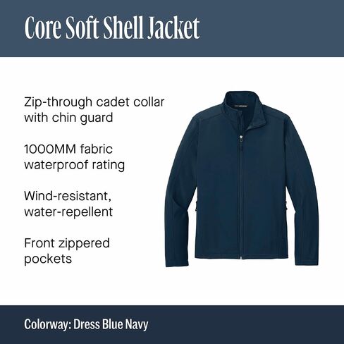Port Authority Core Soft Shell Jacket 3XL True Royal in Saudi Arabia