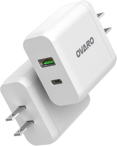 شاحن سريع من النوع C بقدرة 45 وات + كابل USB-C بطول 3 متر، ومحول حائط USB-C/USB-A PD مزدوج لهاتف iPhone 17/17 Pro Max وiPad Pro Air الجديد وSamsung Galaxy S24/S25 والمزيد - شحن سريع، وحماية من الشحن الزائد in Saudi Arabia