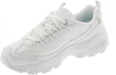 حذاء رياضي نسائي من Skechers Sport D'Lites برباط من الإسفنج الذكي - - 8 W US in Kuwait