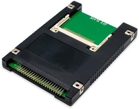 فلاش مدمج مزدوج CF إلى 44 Pin IDE/PATA 2.5 بوصة حاوية محول، أسود SD-ADA45006 in Saudi Arabia