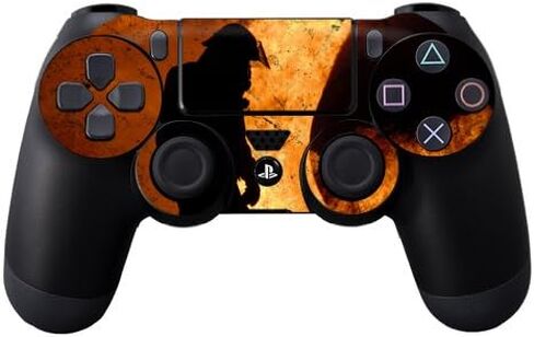 غلاف MightySkins متوافق مع وحدة تحكم Sony PS4 - Fire Fighter | غطاء ملتف واقٍ ومتين وفريد ​​من نوعه من الفينيل | سهل التطبيق والإزالة وتغيير الأنماط | صنع في الولايات المتحدة الأمريكية in Saudi Arabia