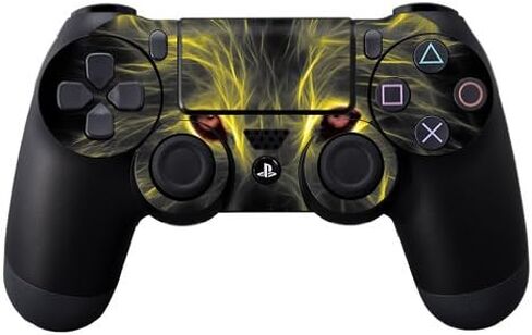 غلاف MightySkins متوافق مع وحدة تحكم Sony PS4 - نيون وولف | غطاء ملتف واقٍ ومتين وفريد ​​من نوعه من الفينيل | سهل التطبيق والإزالة وتغيير الأنماط | صنع في الولايات المتحدة الأمريكية in Saudi Arabia