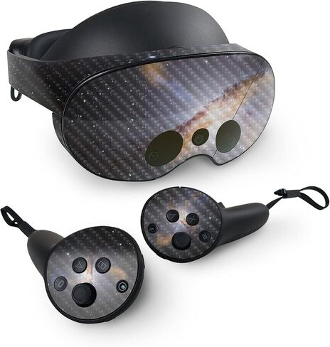 MightySkins Carbon Fiber Skin Compatible with Meta Quest Pro - Centaurus | Protective, Durable Textured Carbon Fiber Finish | Easy to Apply, Remove, and Change Styles | Made in The USA in Saudi Arabia