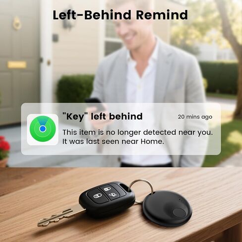 [4 Pack] Tracker Tags - 4 Pack for Android & iOS Find My Apps, Bluetooth Tracker Compatible with Both Google's Find Hub & Apple Find My App, Item Finder for Keys, Wallet, Luggage, Bicycle in Saudi Arabia