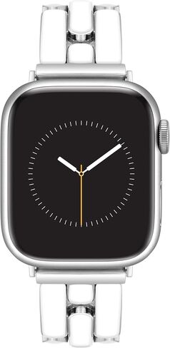 Anne Klein Fashion Bracelet for Apple Watch, Secure, Adjustable, Apple Watch Replacement Band, Fits Most Wrists in Saudi Arabia