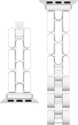 Anne Klein Fashion Bracelet for Apple Watch, Secure, Adjustable, Apple Watch Replacement Band, Fits Most Wrists in Saudi Arabia
