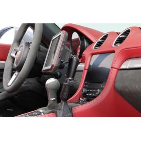 1" Ball Hard Mount Compatible with Porsche 991, 718, 981. Fits Garmin Catalyst, Phones and Tablets in Saudi Arabia
