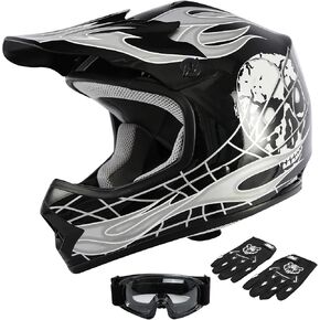 Slmoto dot Youth Kids Helme T Motocross Offroad street خوذة دراجة نارية خوذة دراجة دراجة ترابية Motocross ATV Pink Butterfly Design Helme T+ in Kuwait
