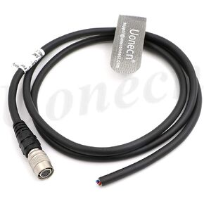 Uonecn Hirose HR10A-7P-6S Basler AVT GIGE CCD Industrial Camera Power Right Angle 6-Pin Female Data Cable 1 Meter in Kuwait