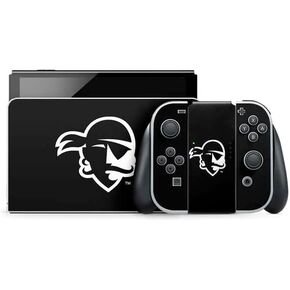 ملصق Skinit المخصص للألعاب متوافق مع Nintendo Switch OLED (2021) - تصميم أزرق قرصان مرخص رسميًا من جامعة Seton Hall in Kuwait
