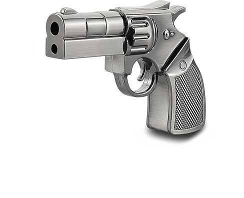 128GB Metal Revolver Gun USB 3.0 Flash Drive Livid in Kuwait