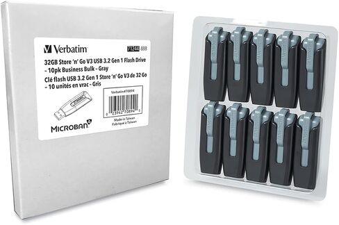 Verbatim 32GB Store 'n' Go V3 USB 3.2 Gen 1 Flash Drive in Saudi Arabia