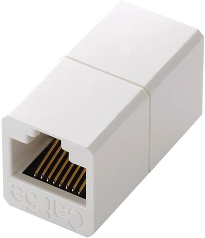 Elecom CAT6 Relay Connector LD-RJ45JJ6Y2 in Saudi Arabia