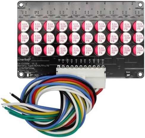 3S 4S 5S 6S 7S 8S 10S 12S 14S 16S 17S 21S 5A Capacitive Active Equalizer Balancer LFP Lifepo4 Lithium Ion/Lithium Titanate LTO Battery Energy Transfer Active Equalizer (EK-14S5A) in Saudi Arabia