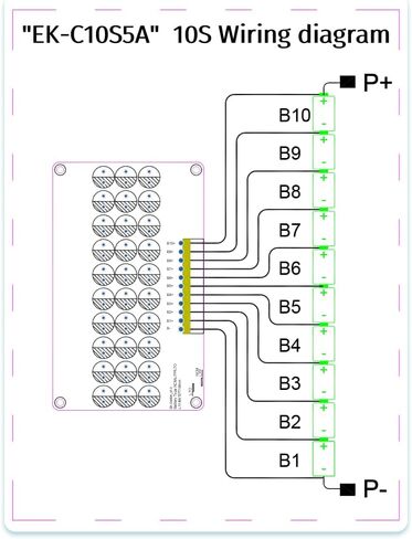 3S 4S 5S 6S 7S 8S 10S 12S 14S 16S 17S 21S 5A Capacitive Active Equalizer Balancer LFP Lifepo4 Lithium Ion/Lithium Titanate LTO Battery Energy Transfer Active Equalizer (EK-14S5A) in Saudi Arabia