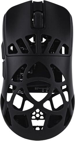 EPOMAKER Carbon X Wireless Gaming Mouse, 400 to 30,000 DPI Adjustable, PAW3950 Sensor, 50g Lightweight, Carbon Fiber Shell, 2.4G/BT/USB-C Rechargeable Wireless Mouse for PC/Mac/Linux (Classic Black) in Kuwait