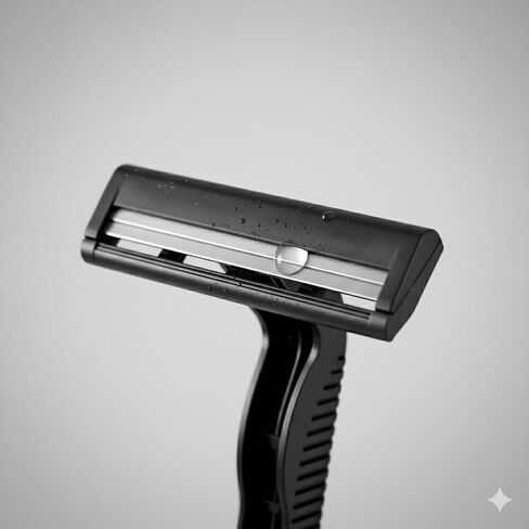 100 Twin Blade Black Disposable Razors in Bulk - Professional or Home Use in Saudi Arabia