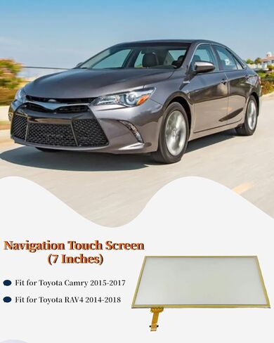 Moryzian C070VTN01 Touch Screen Replacement for Toyota Camry 2015-2017 RAV4 2014-2018, 7 inch Navigation GPS Radio Digitizer Panel Display in Saudi Arabia
