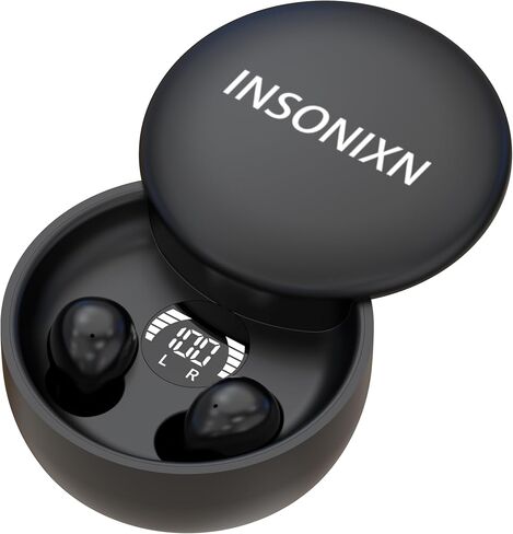 SK26 Sleep Earbuds for Sleeping Invisible Headset,Wireless Bluetooth Earphone,Smallest Tiny Earbuds Hidden Headphones Small Ears Sleep Buds(Black) in Saudi Arabia