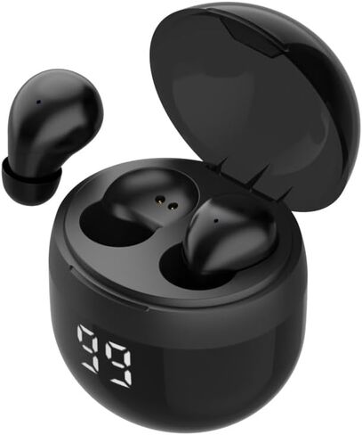 Invisible Earbuds Wireless Bluetooth - Tiny Small Earbuds with Premium Sound Quality, One-Step Auto Pairing, Smart Touch Control - Perfect for Work and Sports in Saudi Arabia