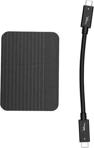 محول إيثرنت 10 جيجابت، محول شبكة USB4 إلى 10 جيجابت عالي السرعة مع منفذ RJ45، لأجهزة OS X 3 4 in Kuwait