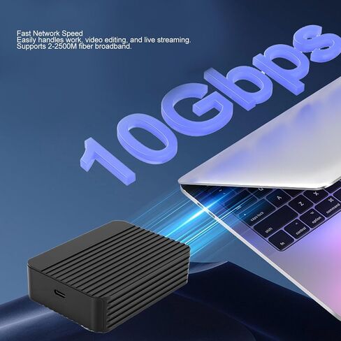 محول إيثرنت 10 جيجابت، محول شبكة USB4 إلى 10 جيجابت عالي السرعة مع منفذ RJ45، لأجهزة OS X 3 4 in Kuwait