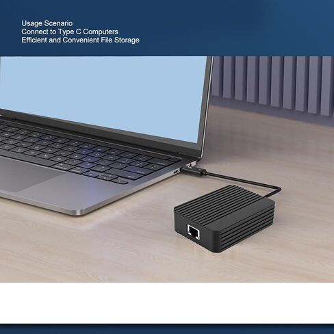 محول إيثرنت 10 جيجابت، محول شبكة USB4 إلى 10 جيجابت عالي السرعة مع منفذ RJ45، لأجهزة OS X 3 4 in Kuwait