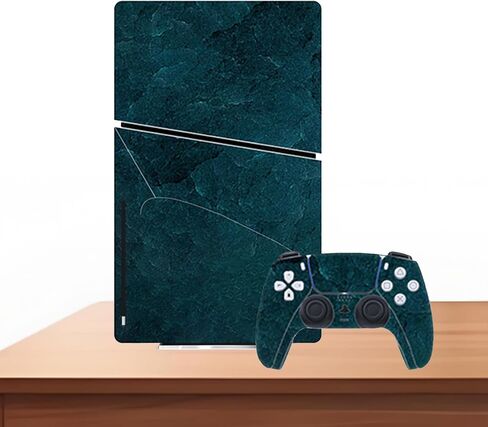 ملصق جلدي متوافق مع وحدة تحكم القرص النحيف PS5، غطاء حماية من الفينيل لوحدة التحكم اللاسلكية (وردي) in Saudi Arabia