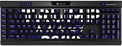 Skinit Decal Skin Compatible with K95 RGB Platinum Mechanical Gaming Keyboard - Skinit Originally Designed Trump 2020 Blue Design in Saudi Arabia