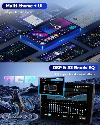 [4G+64G] Android 15 Car Radio for BMW Mini Cooper F55 2014-2019 with Carplay Android Auto 9 Inch Touch Screen Bluetooth FM RDS 32EQ/WiFi/GPS Navigation/AI DSP/SWC+AHD Backup Camera in Saudi Arabia