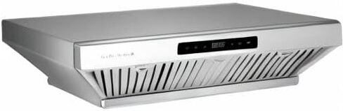Hauslane | Chef Series 30" PS10 Under Cabinet Range Hood | PRO PERFORMANCE | Stainless Steel Electric Stove Ventilator | 3 Speed Exhaust Fan, Bright LED Lights & Delay Auto Shut-Off in Saudi Arabia