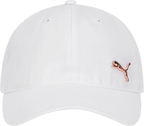 PUMA womens Evercat Opal Adjustable Baseball Cap, Black/White, One Size US in Saudi Arabia