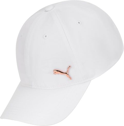 PUMA womens Evercat Opal Adjustable Baseball Cap, Black/White, One Size US in Saudi Arabia