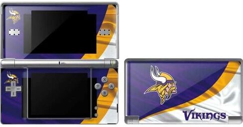 Skinit Decal Gaming Skin Compatible with DS Lite - Officially Licensed NFL Minnesota Vikings Design in Saudi Arabia