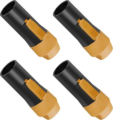 PowerCon True مقاوم للماء، موصل PowerCon 20A IP65 حماية خارجية لإضاءة المسرح/مكبر الصوت (SAC3MX-4Pack) in Kuwait