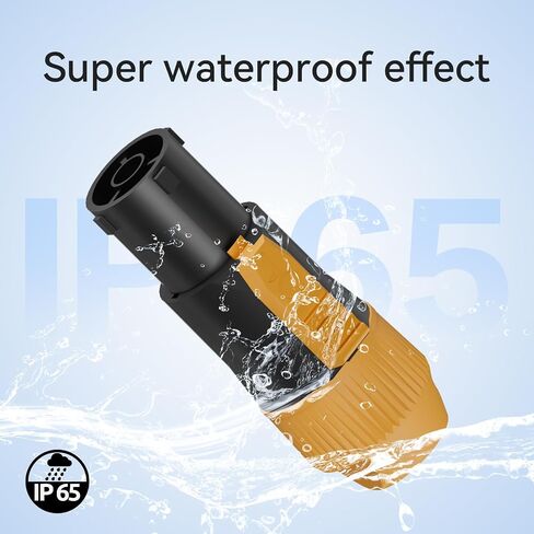 PowerCon True مقاوم للماء، موصل PowerCon 20A IP65 حماية خارجية لإضاءة المسرح/مكبر الصوت (SAC3MX-4Pack) in Kuwait