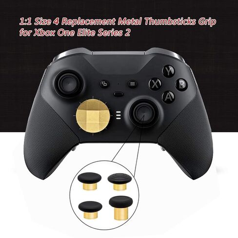 ملحقات Xbox Elite Series 2 Core - مجموعة استبدال الألعاب المحسنة 10 في 1: عصي الإبهام، وسادات D، والمجاديف، وأزرار التشغيل لوحدة تحكم Elite Series 2 (قوس قزح) in Kuwait